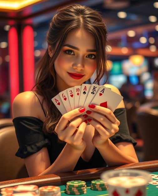 ibet788 ဂိမ်းလော်ဘီ တွင် Live Casino နှင့် Slots ဂိမ်းများ ကစားနေသောမြင်ကွင်း